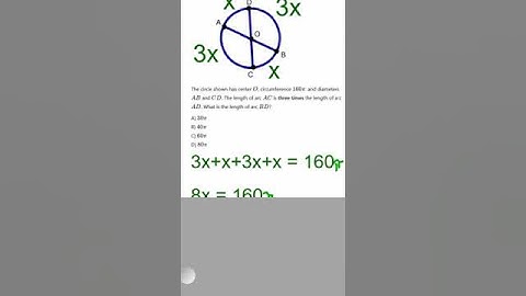 Find Arc Measures Using Circumference & Ratios | SAT Math Practice