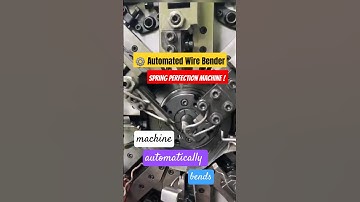 CNC Spring Maker: Precision in Every Twist!