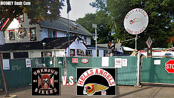 Hells Angels Clubhouse Gets Surrounded By 100 Rival Bikers