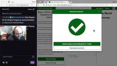 Basic HTML and HTML5 on freeCodeCamp.org