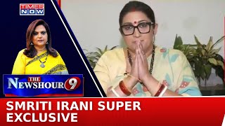 Smriti Irani Attacks Gandhis, Robert Vadra; Says, 'Now Country Knows That Congress...' | Newshour