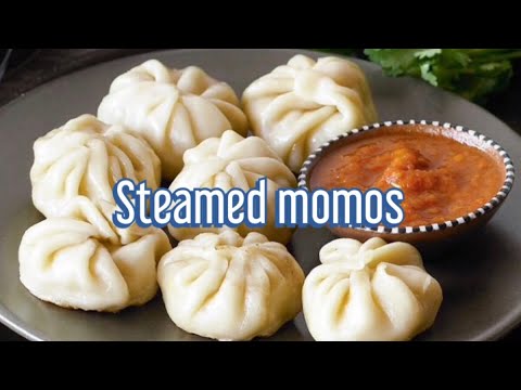 Momos/steamed beef momos