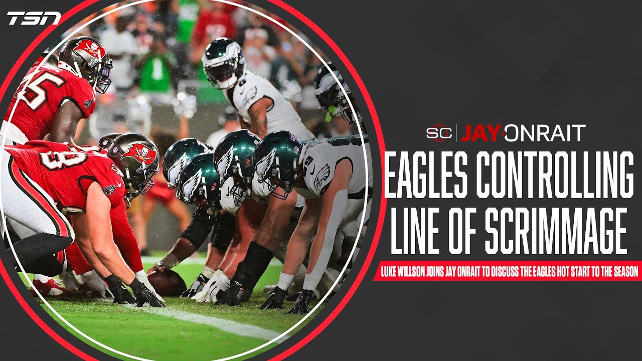 Eagles O line And D line Controlling Line Of Scrimmage YouTube Eagles O line And D line Controlling Line Of Scrimmage YouTube