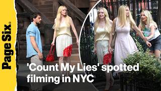 Lindsay Lohan Kit Harington Shailene Woodley spotted filming for Count My Lies
