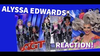 Alyssa Edwards - America's Got Talent - AGT - Dancing Queens - Reaction - Rupaul's Drag Race alum