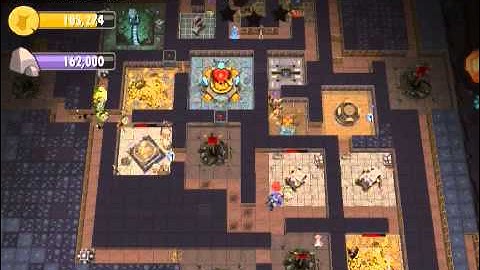 Dungeon Keeper IOS - 295k Total Raid