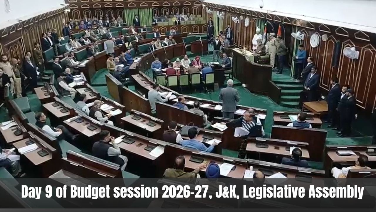 Day 9 of Budget session 2026-27, J&K, Legislative Assembly | JK News Today