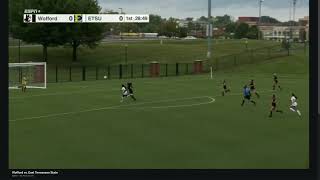 ALEXIS "LU " MAPPLEBECK #11 WOFFORD VS ETSU