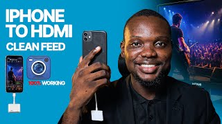 iPhone to HDMI - Livestream with the Blackmagic Camera App