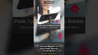 🔥 Universal Magnetic Car Phone Holder Stand for Air Vent Mount | Great Price | Shopremia.com