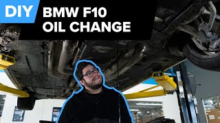 BMW 550i Oil Change DIY (2011-2016 BMW F10, N63 V8 engine) Bmw 550i Oil Type