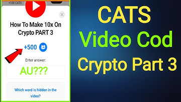 How To Make 10x On Crypto Part 3 Cats Video Cod