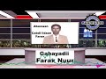 Faarax Nuur Gabayadiisii Oo Uu Abwaan Cabdi Iiidaan Inoo Soo Tabinayo