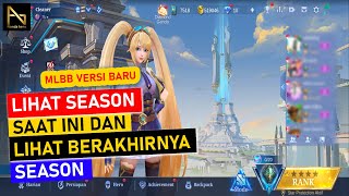 Cara Melihat Season Mobile Legend Saat ini dan Kapan Berakhirnya