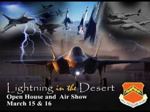 Vídeo: Luke Air Force Base Open House e Air Show