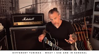 DIFFERENT TUNINGS for guitar - What I use and in general