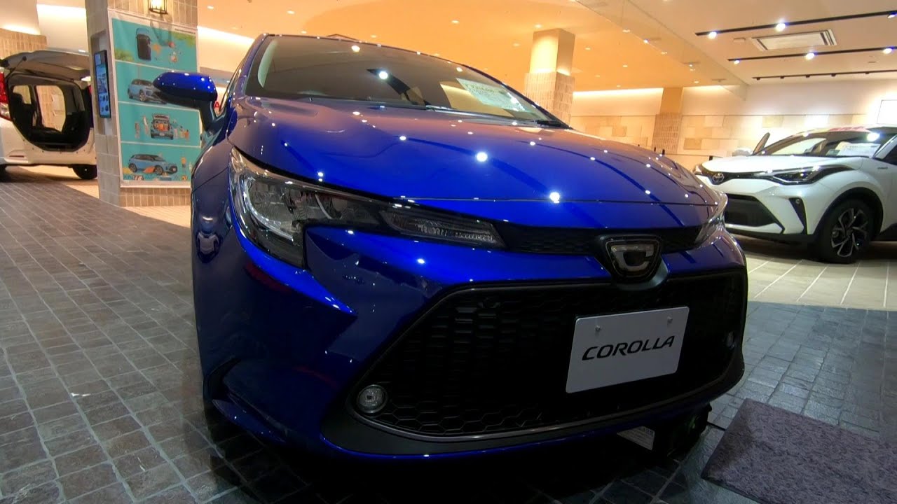 Toyota Corolla Touring グレードs ダークブルーマイカメタリック 1800cc Youtube