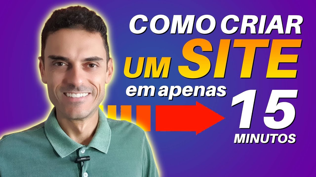 Veja como CRIAR UM SITE RÁPIDO e colocar NO AR em apenas 15 MINUTOS ...