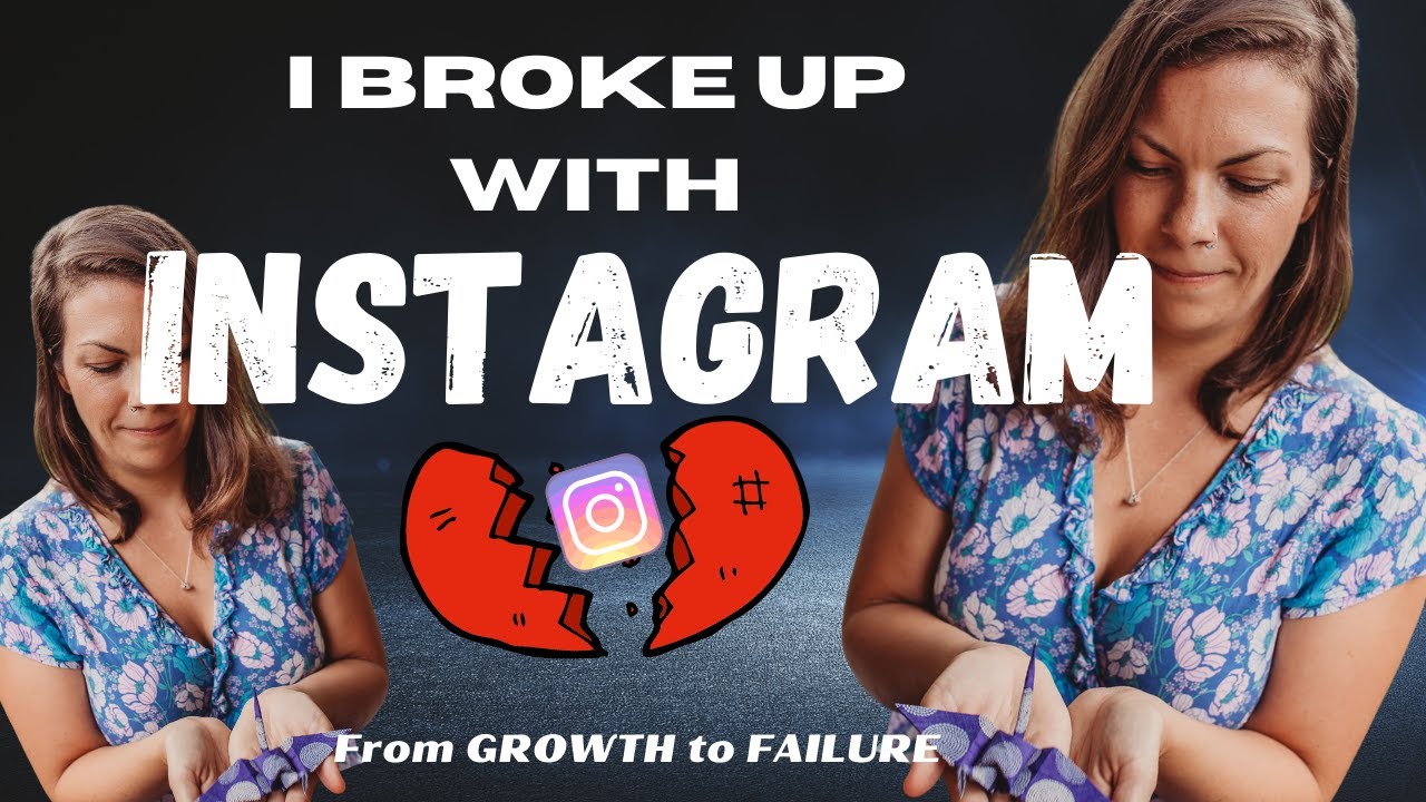Why I'm Quitting Instagram and Doing You Tube Instead - Instagram Broke My Heart - It Sucks