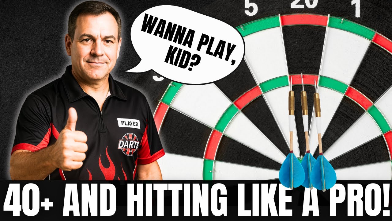 How to Become a Good Darts Player Over the Age of 40!