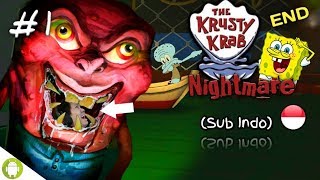 SPONGEBOBB MONSTER JIN PSIKOPATTT!! Krusty Krab Nightmare Part 1 END [SUB INDO] ~Sampe Keringetan! screenshot 1