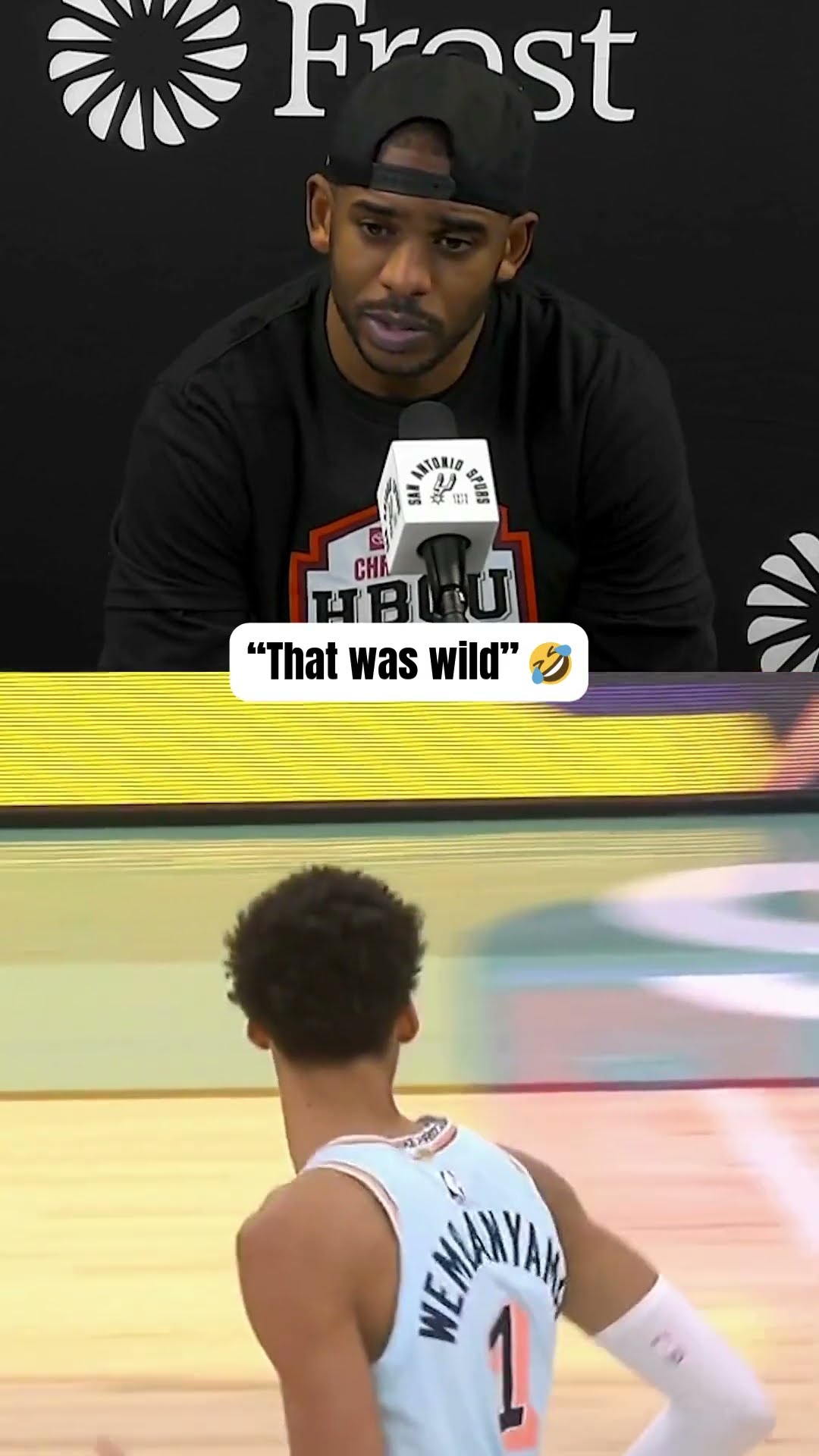 Chris Paul was AMAZED by Wemby ?‍?