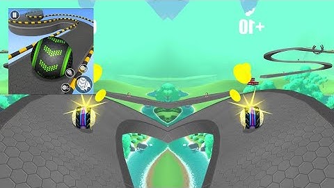 Rolling Ball Sky Escape - Level 77-81 Gameplay Walkthrough (iOS,Android)