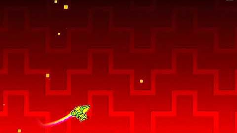 Geometry Dash Demon - Code Red - by Justin - SECRET WAY!!!