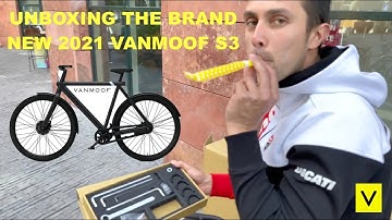 VanMoof S3 & X3 | UNBOXING THE BRAND NEW 2021 VANMOOF S3!