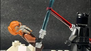 Plo Koon VS Darth Maul (In Lego)