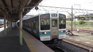 中央本線２１１系　小淵沢駅発車
