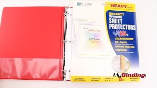 C-Line High Capacity 50 Sheet Top Loading Protectors - 62020