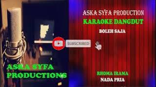 Karaoke Dangdut Boleh Saja Rhoma Irama Nada Pria||Karaoke Dangdut Terpopuler