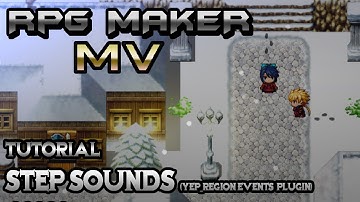 RPG Maker MV Tutorial: Step Sounds! (YEP_RegionEvents Plugin)
