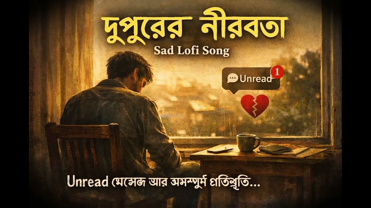 নীরবতায় হারিয়ে যাওয়া আমরা | Bangla Sad Lofi | Heart Touching Song 2026
