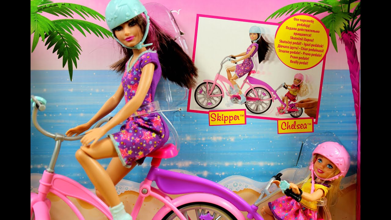 barbie cycling sisters