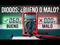 Probando un Diodo Rectificador con un multímetro | Aprende a medir Diodos