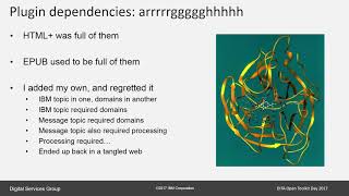 "Managing a large scale build environment with 50+ custom plugins" - Robert Anderson, DITA-OT Day