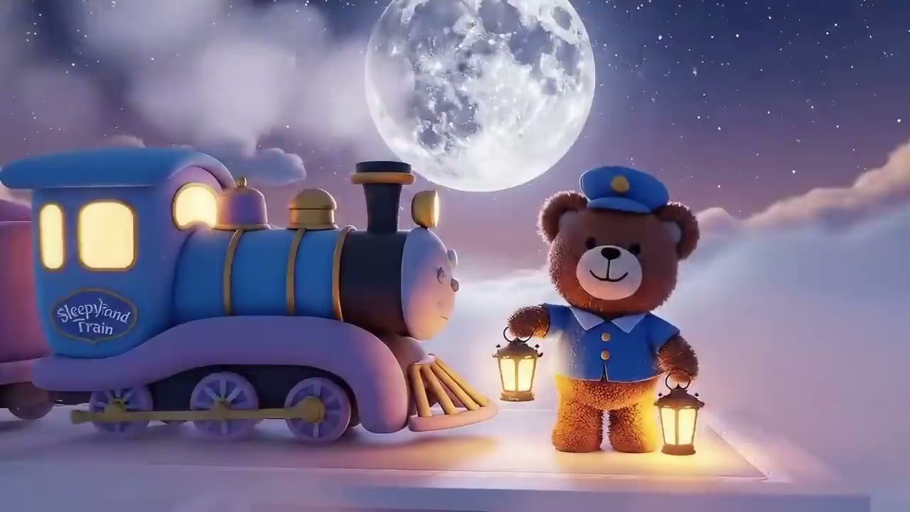 Sleepy Train Lullaby – Choo Choo to Dreamland 🌙   Bedtime Music For Toddlers toSleep playtime planet