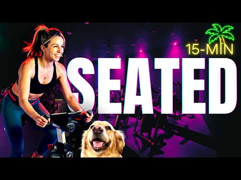 🌴 No Standing Needed | 15-Min Beginner Spin Class That Still Burns