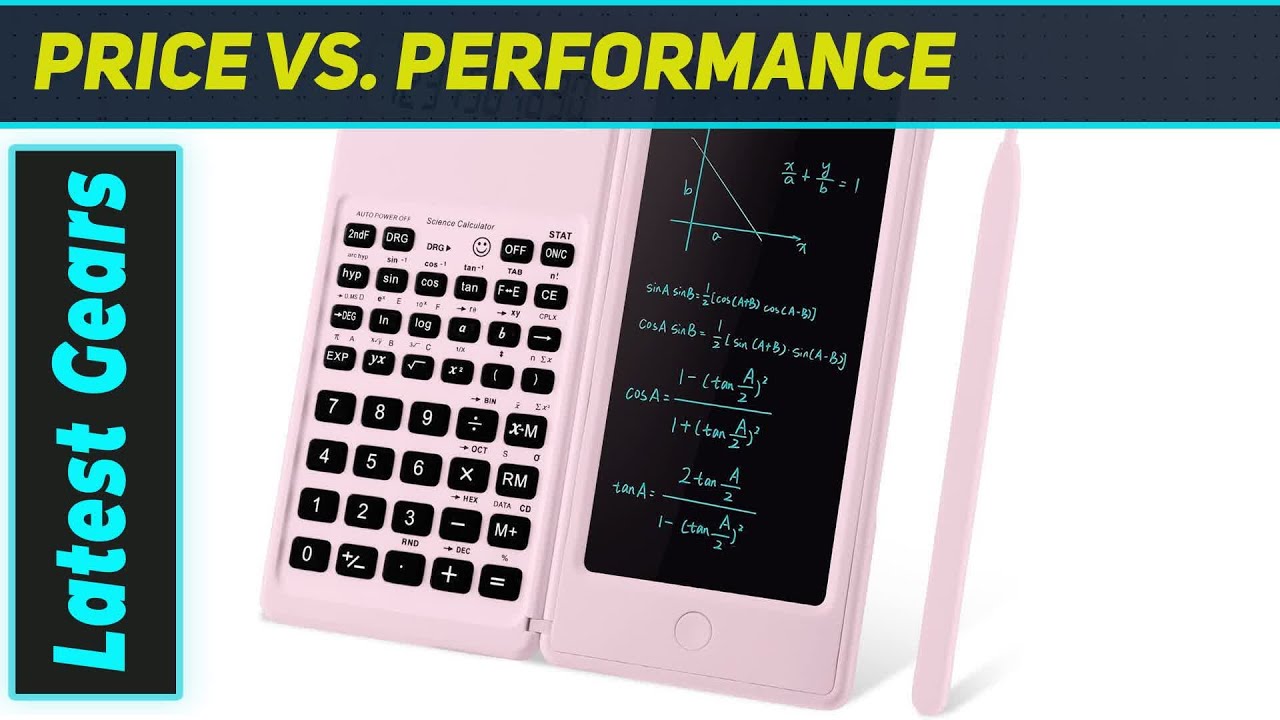 The Best Pink Scientific Calculator for Students! iPepul Math Helper ...