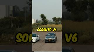 😳 Shocking Acceleration of Kia Sorento V6 - Drag Race with Sonata 2.5