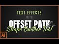 Create AWESOME text effects in Adobe Illustrator using Offset Path