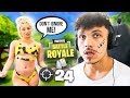 GIRLFRIEND BIKINI FORTNITE DISTRACTION CHALLENGE