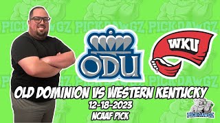 Old Dominion vs Western Kentucky 12/18/23 Free College Football Picks and Predictions | NCAAF Pick