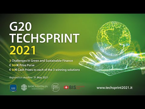Join the G20 TechSprint 2021