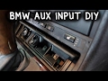 How To Install An Aux Input On BMW E46