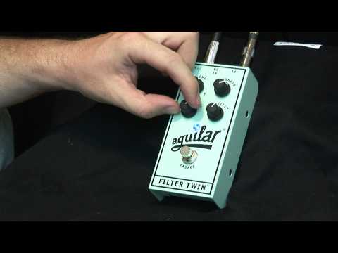 Aguilar Filter Twin pedal demo by Bass Club Chicago