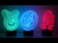 3D illusion novelty LED lamps