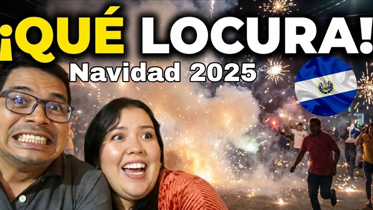 Mi Primera Navidad Salvadoreña🇸🇻🇩🇴: Explotamos Cohetes Por Primera Vez 😲🧨
